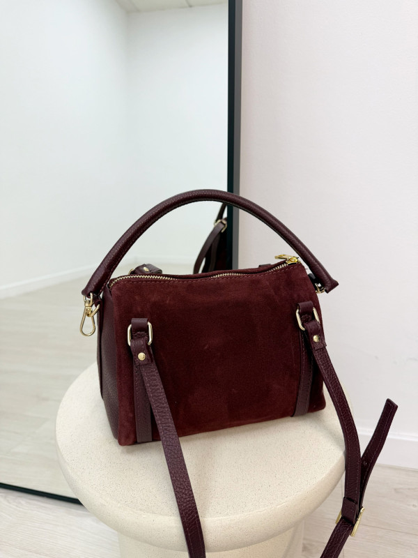 BOLSO SPEEDY BURDEOS (PIEL 100%)